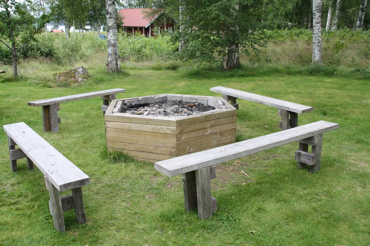 Eldplats & sittgrupp